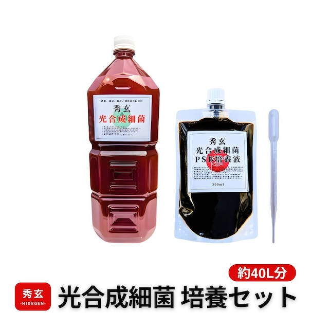光合成細菌 PSB 培養40L培養セット